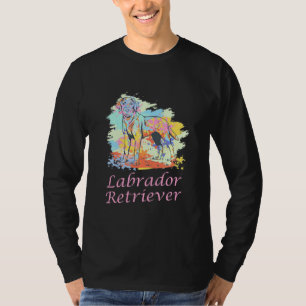 Labrador Retriever Watercolor T Shirt