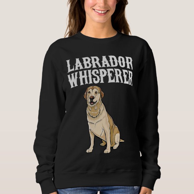Labrador Retriever Wisperer  Dog T Shirt (Framsida)