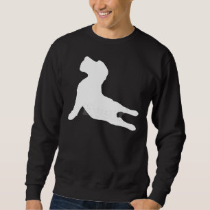 Labrador Retriever Yoga Lång Ärmad Tröja