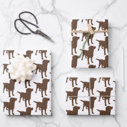 Labrador Retrievers Chocolate Hund Mönster