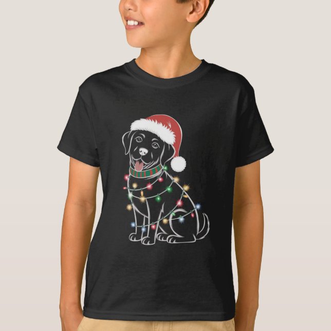 Labrador Retrievers jul T Shirt (Framsida)