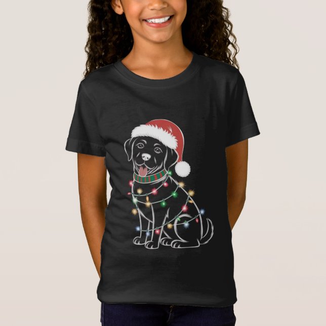 Labrador Retrievers jul T Shirt (Framsida)