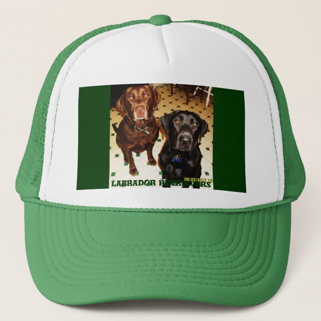 Labrador Retrievers Truckerkeps (Framsida)