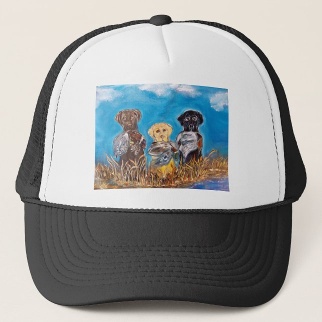LABRADOR RETRIEVERS TRUCKERKEPS (Framsida)