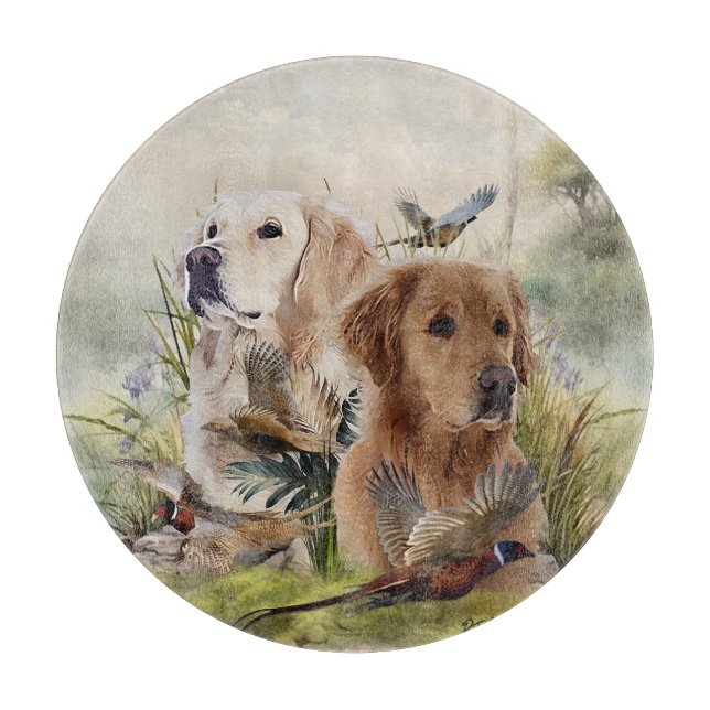 Labrador Retrievers with Pheasant ,Art (Framsidan)