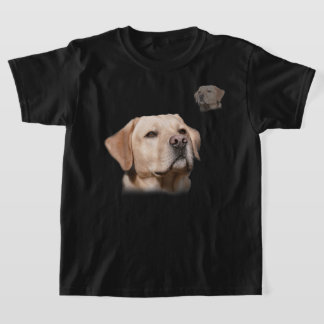 Labrador School Photo Funny Gul lab T Shirt