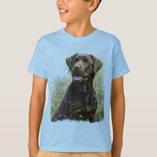 Labrador T Shirt (Framsida)