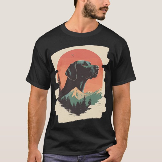 Labrador   t shirt (Framsida)