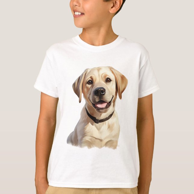 Labrador T Shirt (Framsida)