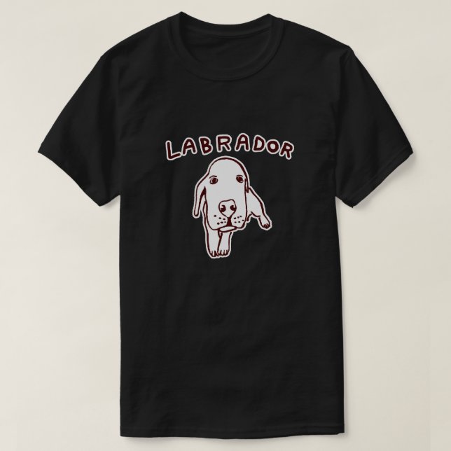 labrador t shirt (Design framsida)