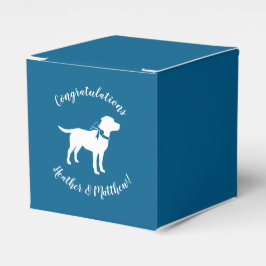 Labrador Theme - Hund Baby Shower Blue Lab Presentaskar