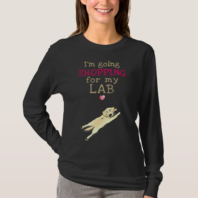 Labrador Tote Bag T Shirt (Framsida)