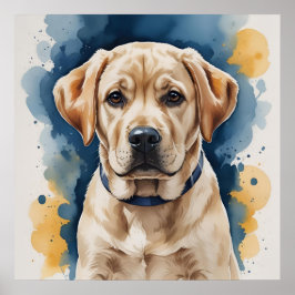 Labrador Valp Affisch | Väggkonst