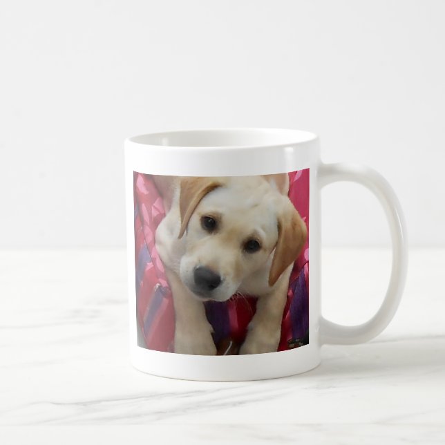 Labrador valp kaffemugg (Höger)