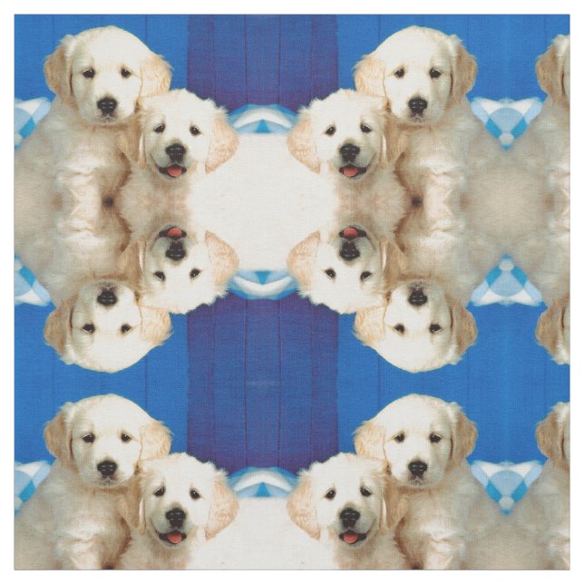 Labrador valper tyg (Provkarta)