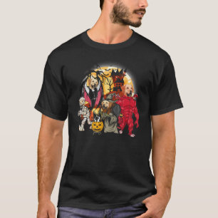 Labrador Vampire Mummy Evil Witch Halloween Costum T Shirt