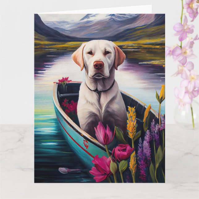 Labrador vid åran: Ett naturskönt äventyr Kort (Orkide)