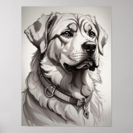 Labradorhund Poster