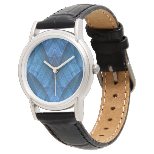 Labradorit ädelstenar Blå Elegant Armbandsur (Vinklad)