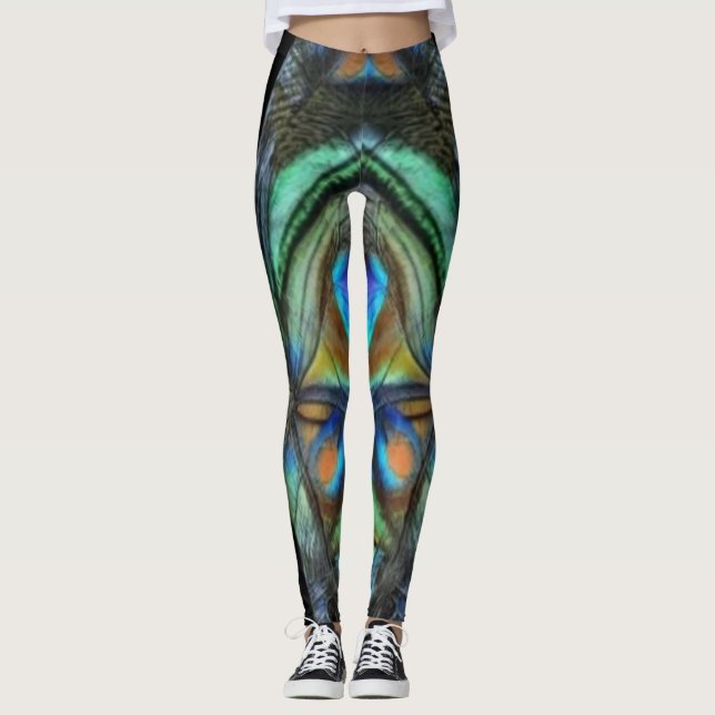 Labradorite Butterfly 2 Leggings (Framsida)