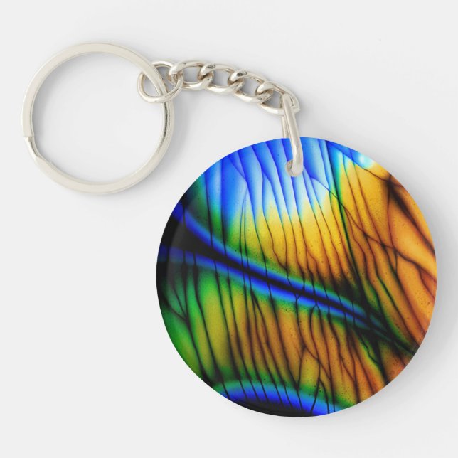 LabradoriteGemstonenyckelring (Framsidan)