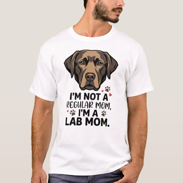 LabradorMamma Tröja Rolig Hundmamma Present Söt La (Framsida)