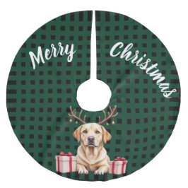 Labradorren Julgransmatta Borstad Polyester