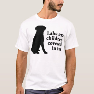 Labradors är pälsbarn t-shirt