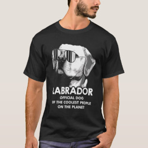 Labradors Hund för Officiell hos de kolaste folkgr T Shirt