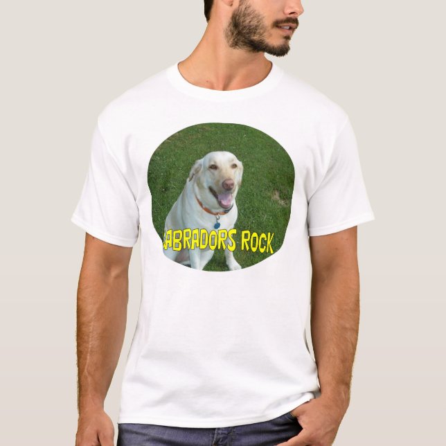 Labradors stenT-tröja Tee Shirt (Framsida)
