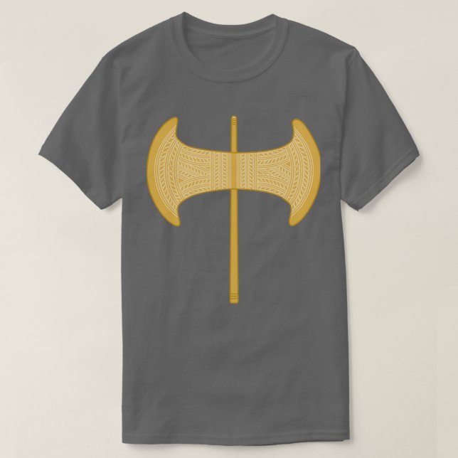 Labrys Ancient Minoan doublehead ax Classic TSh T Shirt (Design framsida)