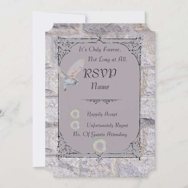 Labyrint Det är bara för Bröllop OSA Card (Framsida)