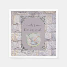 Labyrint Det är bara över Bröllop Uggla Pappersservett