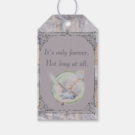 Labyrint Det är bara över Bröllop Uggla Presentetikett