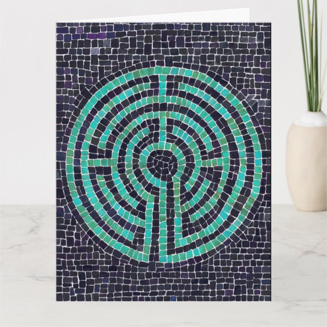 LABYRINT III Stor gratulationskort Kort (Framsida)