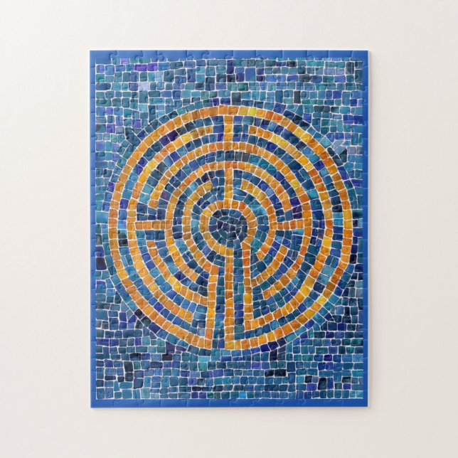 labyrint IV 11" x 14" pussel (Vertikal)
