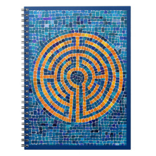LABYRINT IV 6,5x8,75 Spiralhäfte Anteckningsbok