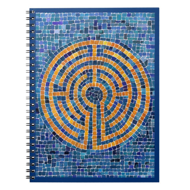 LABYRINT IV 6,5x8,75 Spiralhäfte Anteckningsbok (Framsidan)