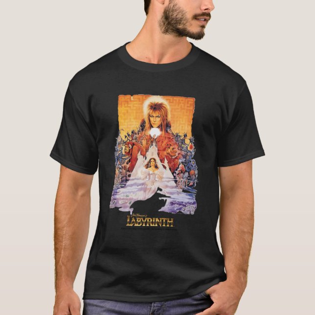 Labyrint Movie Poster T Shirt (Framsida)