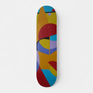 Labyrint på Asfaltskejtboard Mini Skateboard Bräda 18,5 Cm