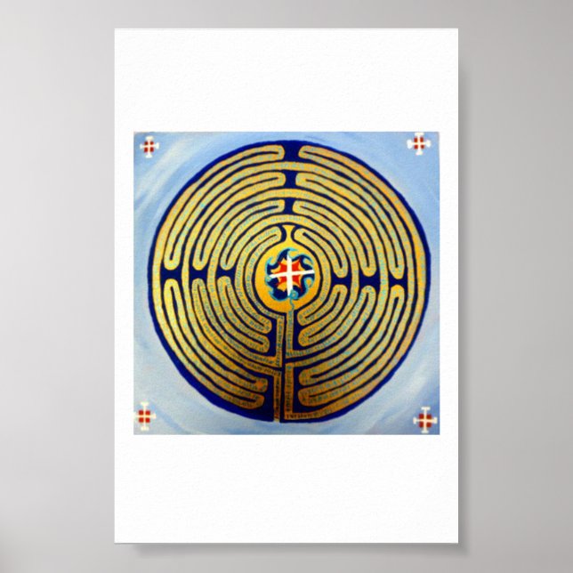 Labyrint Prayer Poster (Framsidan)