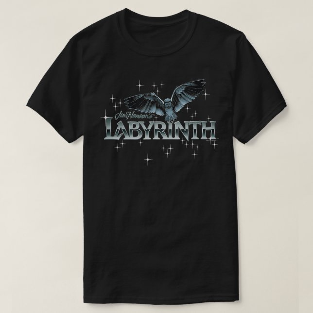 Labyrint Uggla Logotyp T Shirt (Design framsida)