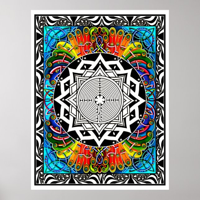 labyrint Väg vid minsta motstånd Poster (Framsidan)