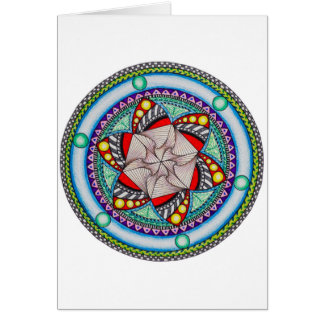 Labyrint vid ChromasappHo Hälsningskort