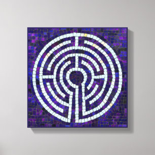 LABYRINT VIII 12x12 Lindad canvas (3,8 cm djup)
