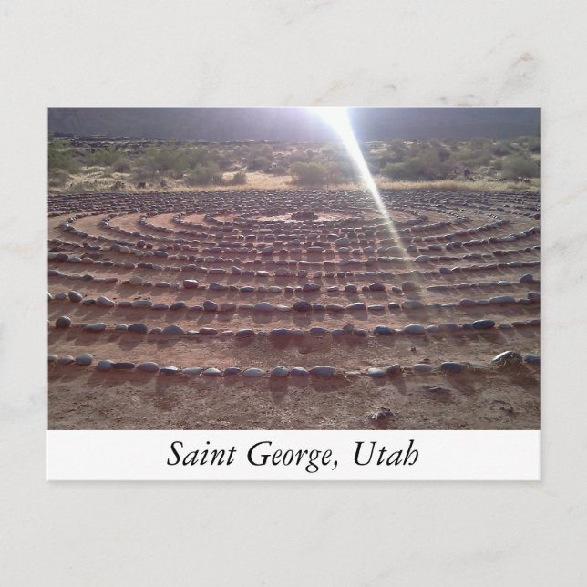 labyrint vykort (Framsida)