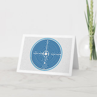 labyrinten ekar 11 går runt den kinesiska kort