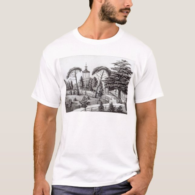 Labyrinten från Jardinet des Plantes Tee Shirt (Framsida)