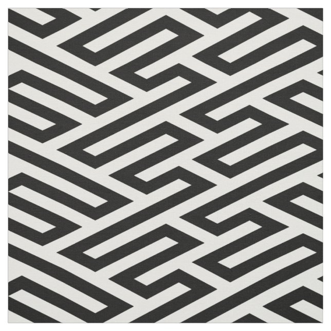 Labyrinten Maze Geometric Tyg (Provkarta)