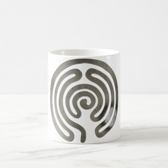 labyrinth antique silver kaffemugg (Center)